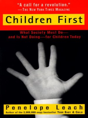 cover image of Children First